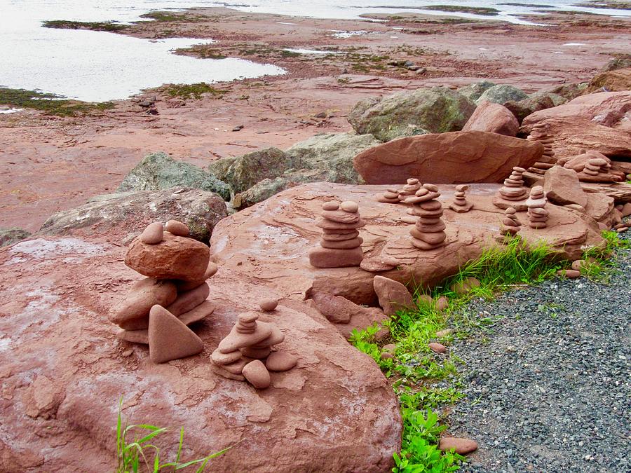 Rock sculptures Photograph by Stephanie Moore