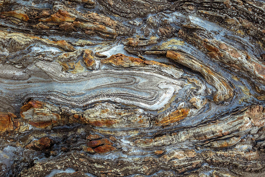 Rock Texture Photograph by Gary Geddes