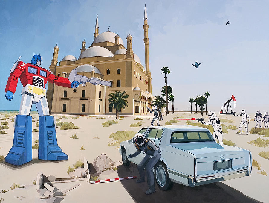 Rock the Casbah Painting by Scott Listfield