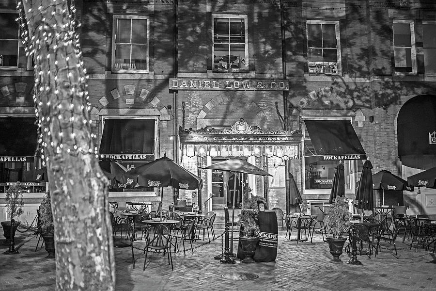 Rockafellas Night Club Salem Massachusetts Black and White Photograph by Toby McGuire