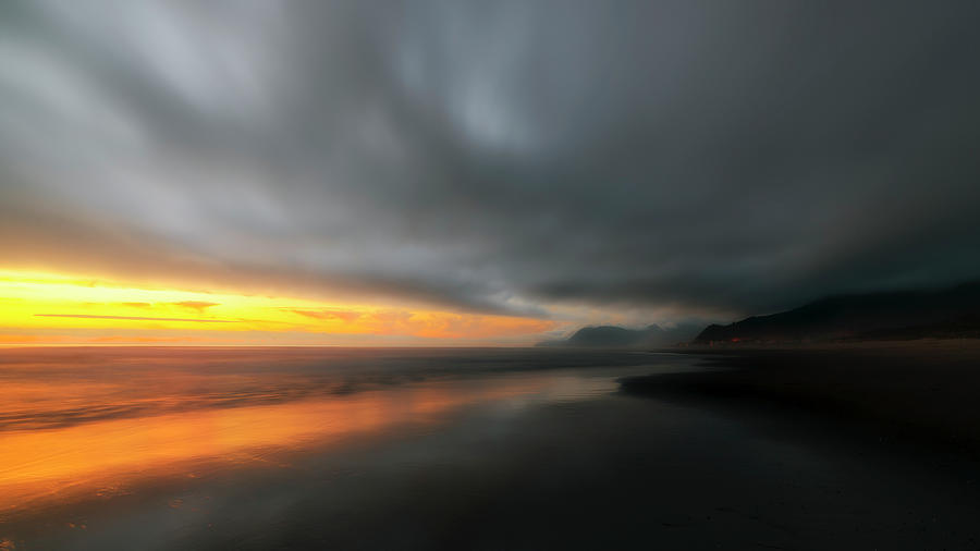 Rockaway Sunset Bliss Photograph by Ryan Manuel