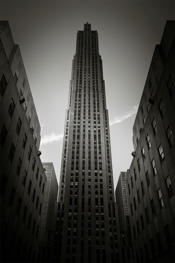 Rockefeller Center Photograph by Dave Bowman Rockefeller Center Photograph by Dave Bowman