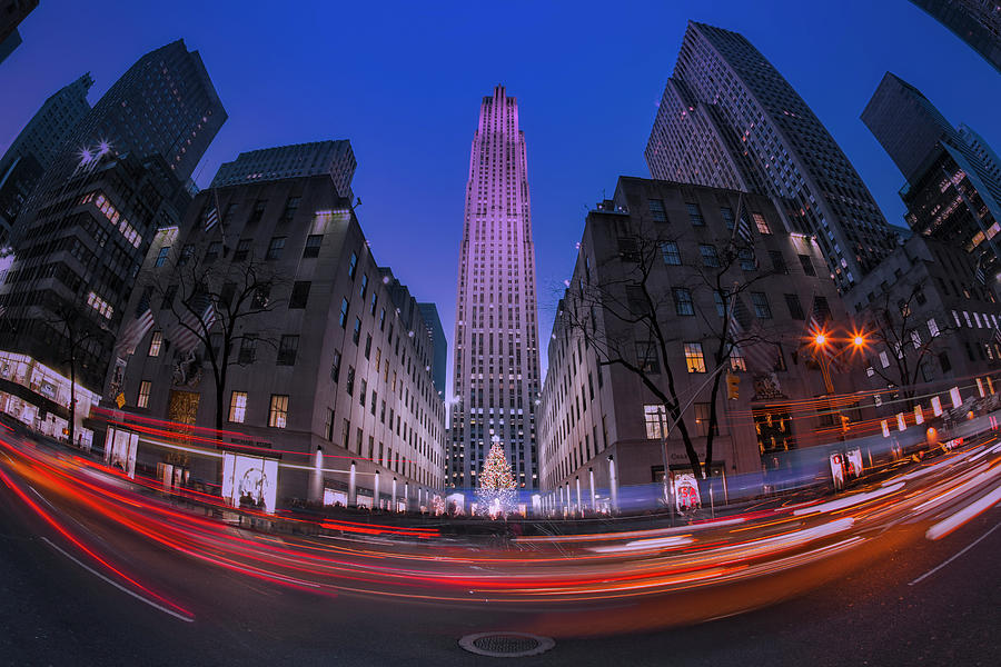 Rockefeller Center NYC Photograph by Susan Candelario