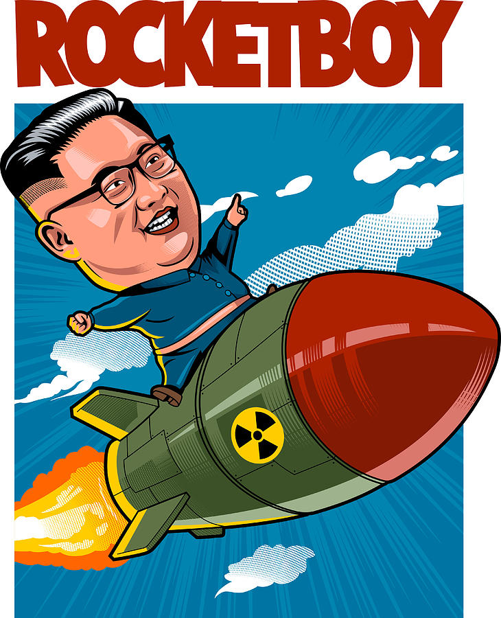 rocket boy cartoon