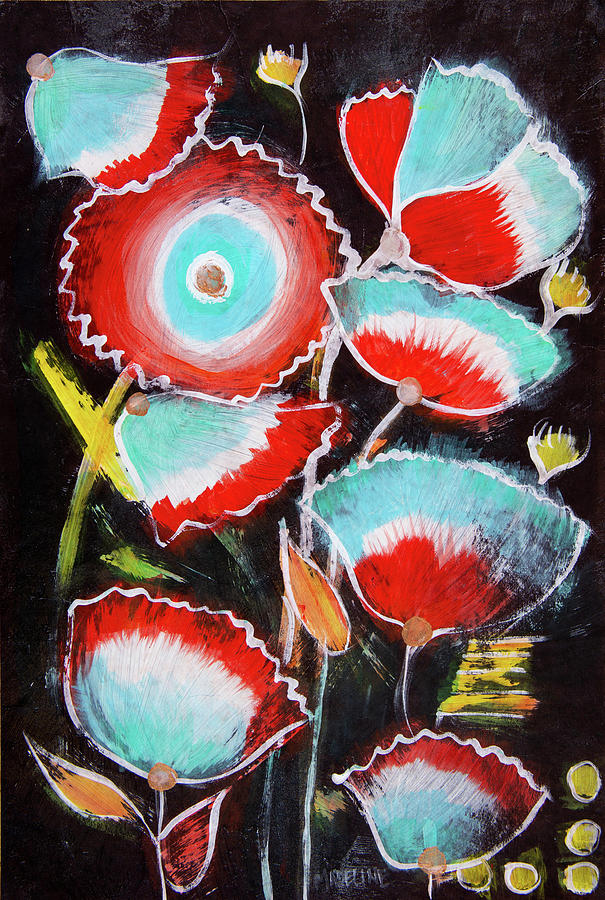 Rocket Garden Painting by Madeline Dillner Rocket Garden Painting by Madeline Dillner