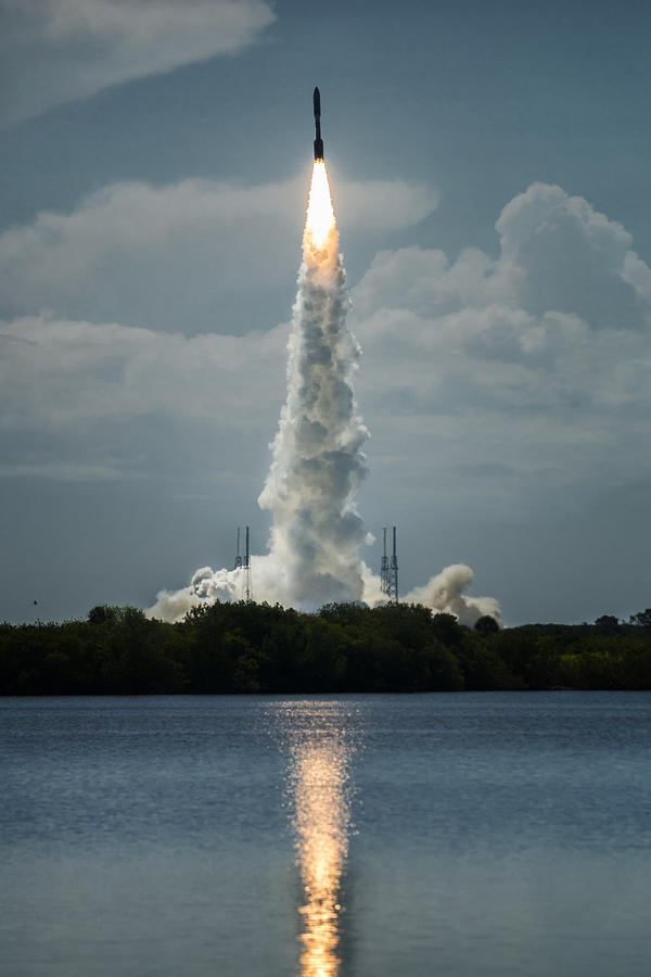 Rocket launch from Cape Canaveral Photograph by Wanderluster