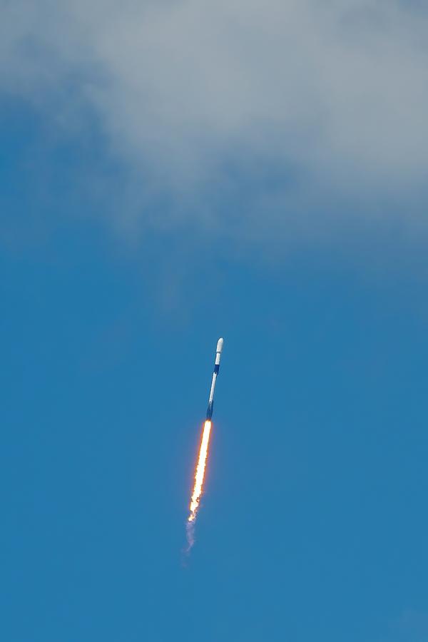 Rocket to the Clouds Photograph by Bradford Martin
