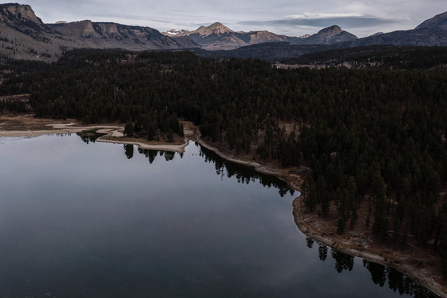Rockies and Lake  Photograph by John McGraw