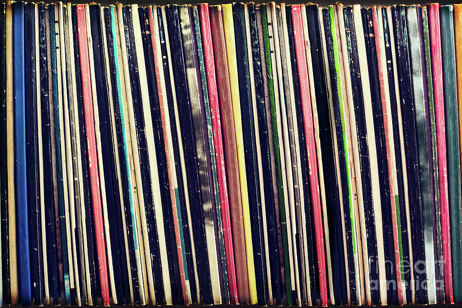 Rockollection, Vinyl Records Collection Photograph