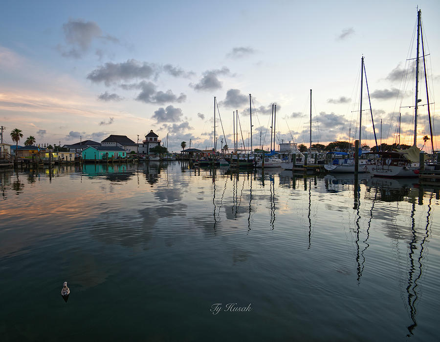 Rockport Harbor Reflections Photograph by Ty Husak