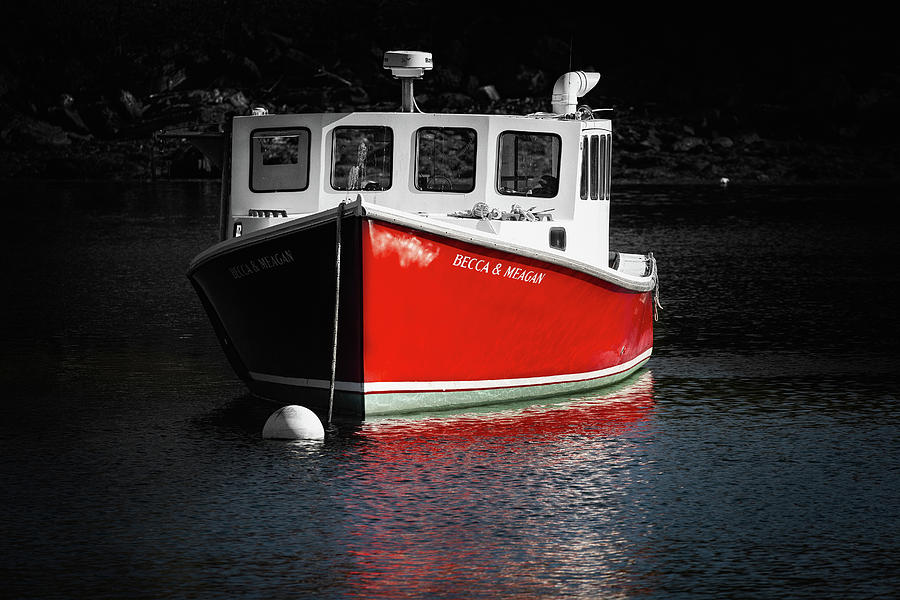 Rockport Lobsterboat Photograph by John Meader