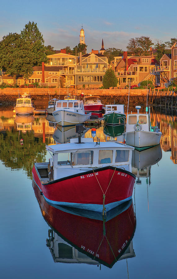 Rockport MA Morning Reflection Photograph by Juergen Roth