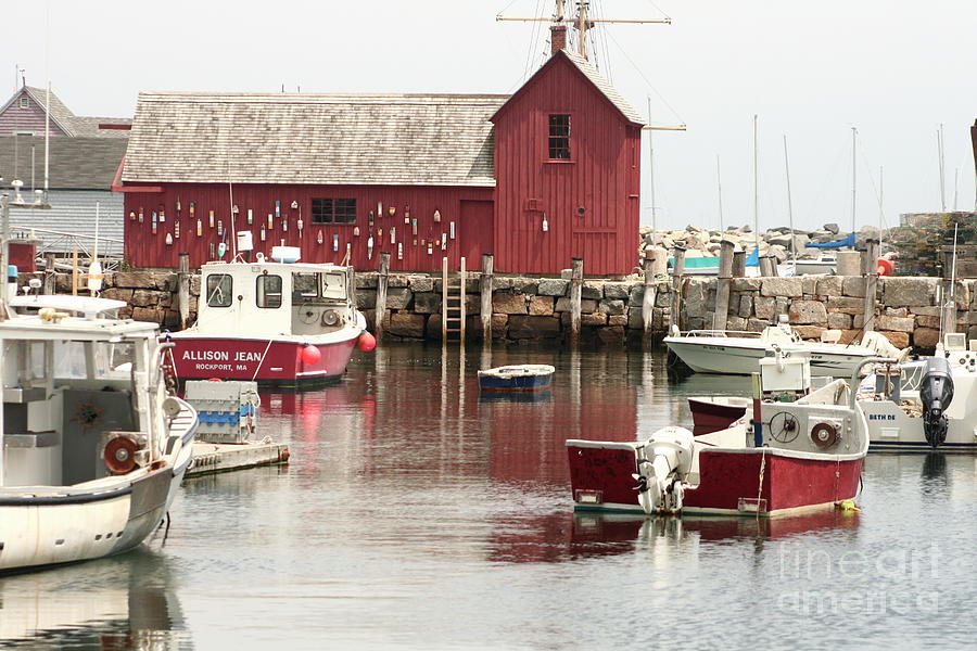 Rockport Motif #1 Photograph by B Rossitto