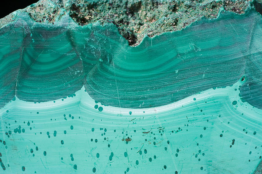 Rocks and Minerals - Malachite Photograph by Lissart