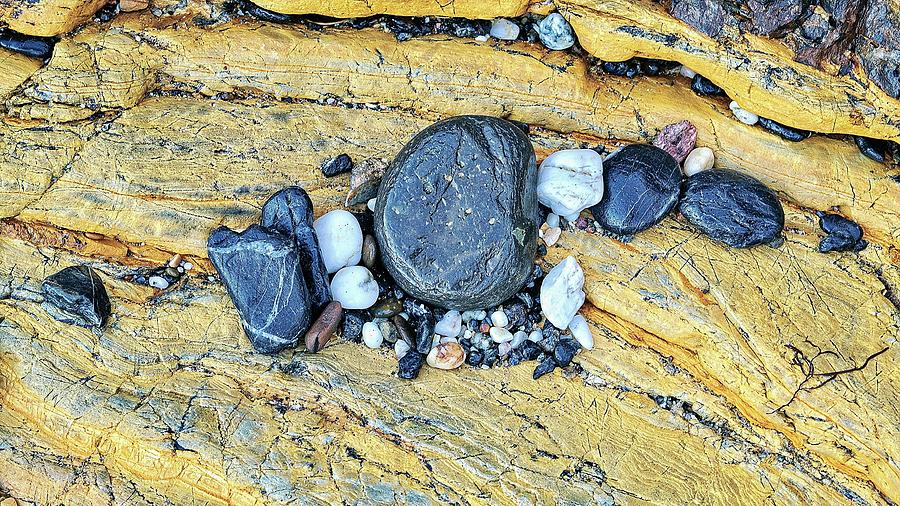 Rocks and Pebbles - Batemans Bay, NSW, Austrlalia  Photograph by Steven Ralser