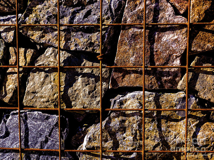 Rocks and Squares Photograph by Paul Drake