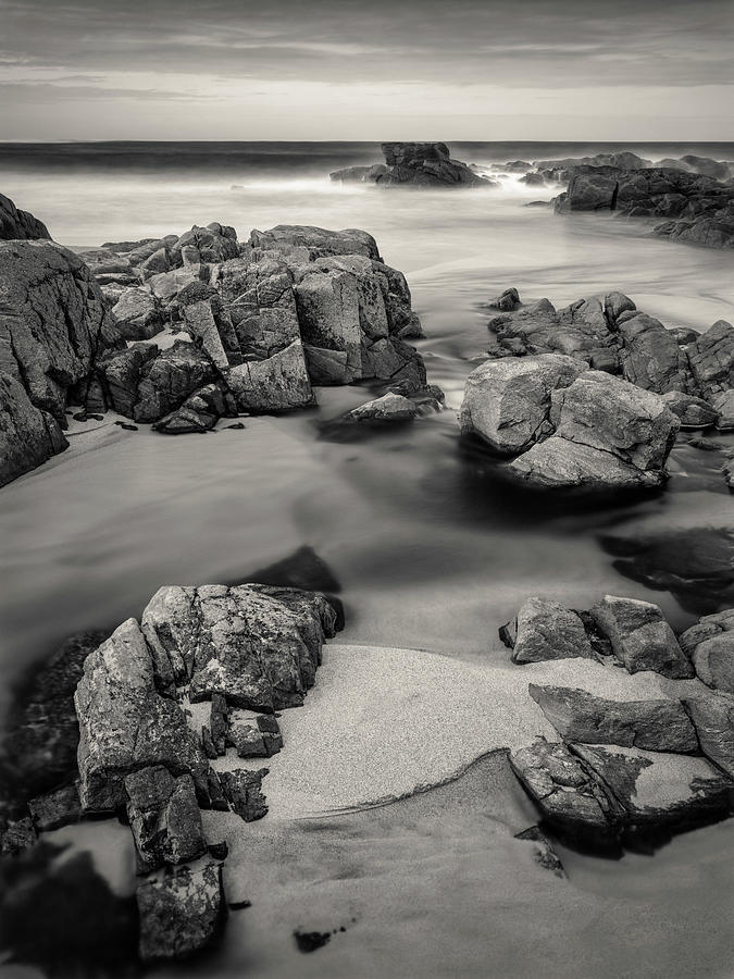 Rocks and Surf Photograph by Dave Bowman - Fine Art America