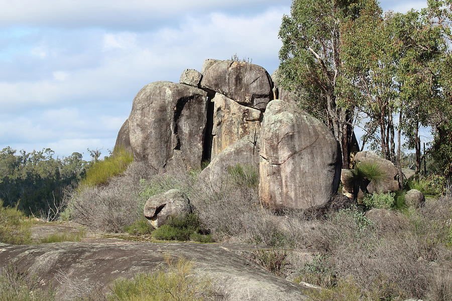 Rocks In A Landscape Photograph