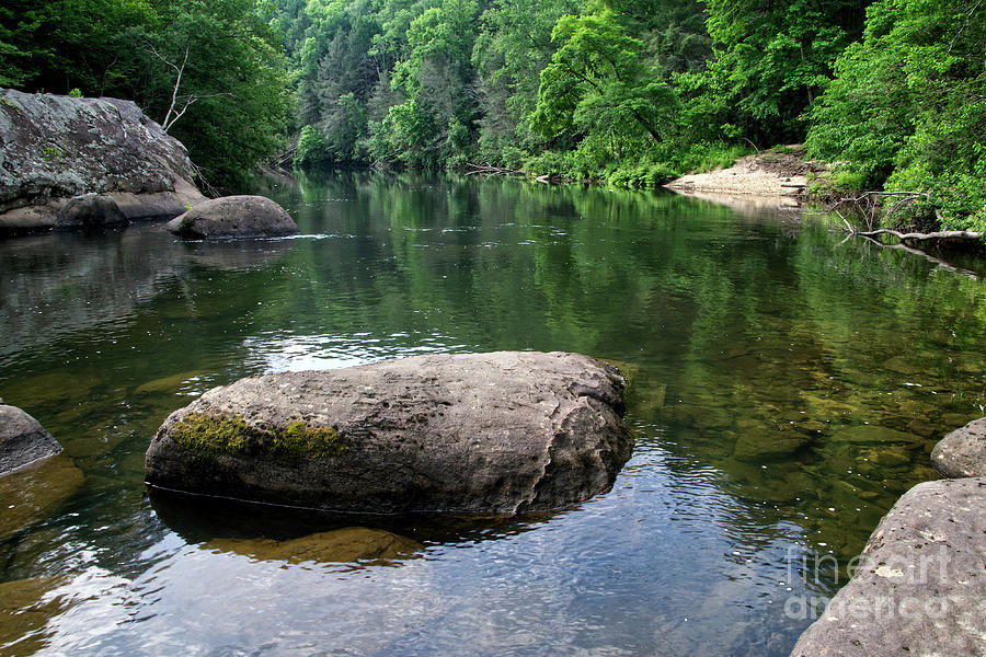 Rocks In Clear Creek Photograph by Phil Perkins