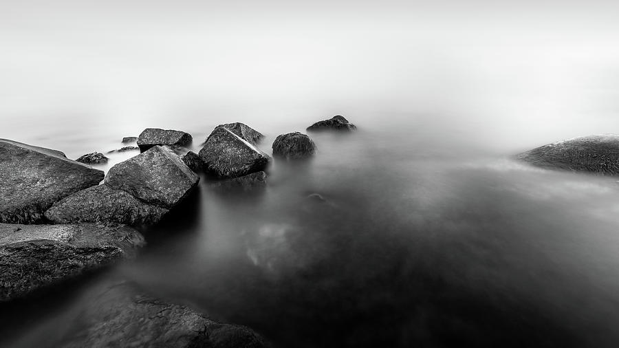 Rocks In Smooth Water Photograph by Nicklas Gustafsson