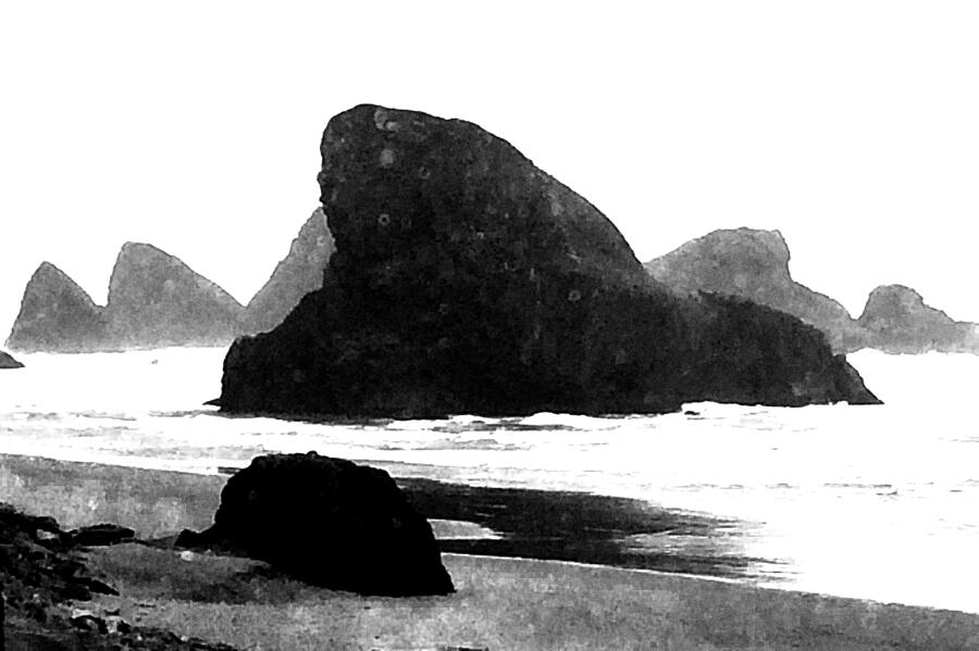 Rocks in the Surf Photograph by Brandon Strellis Rocks in the Surf Photograph by Brandon Strellis