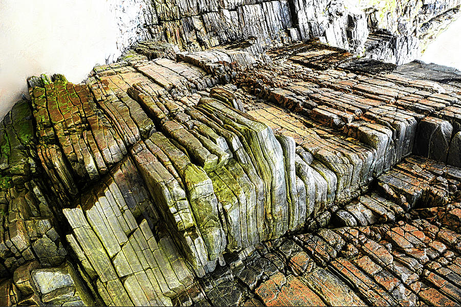 Rocks of Maghera Beach Ireland #10 Photograph by Lexa Harpell