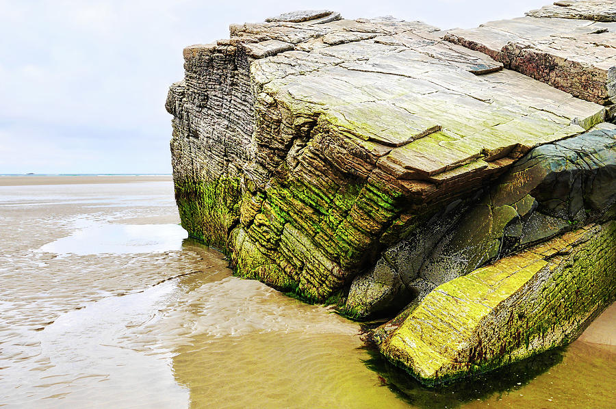 Rocks of Maghera Beach Ireland #4 Photograph by Lexa Harpell