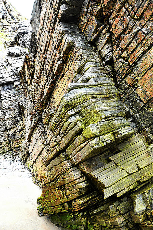 Rocks of Maghera Beach Ireland #5 Photograph by Lexa Harpell