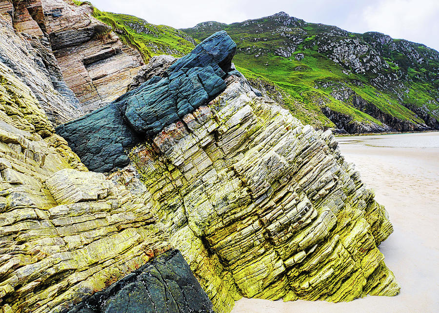 Rocks of Maghera Beach Ireland #7 Photograph by Lexa Harpell