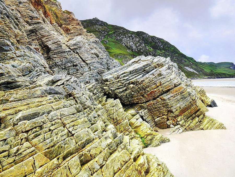 Rocks of Maghera Beach Ireland #8 Photograph by Lexa Harpell