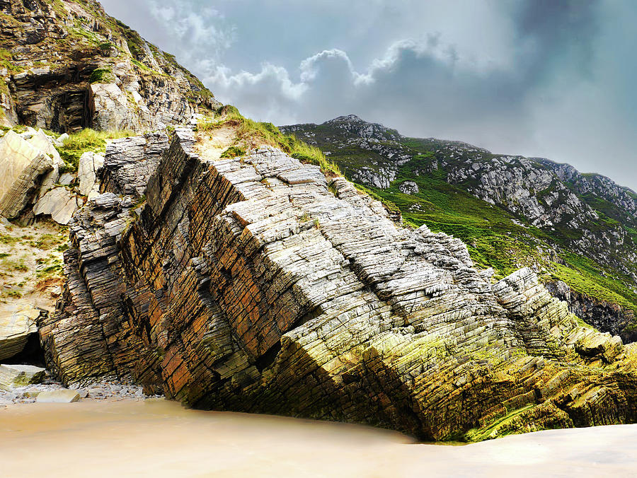 Rocks of Maghera Beach Ireland #9 Photograph by Lexa Harpell