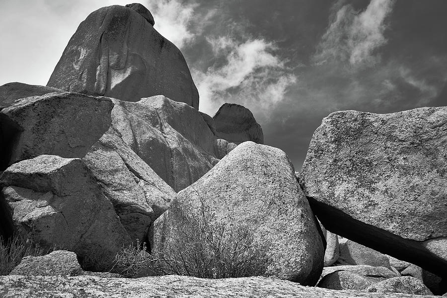 Rocks of Vedauwoo in Black and White Photograph by Chance Kafka