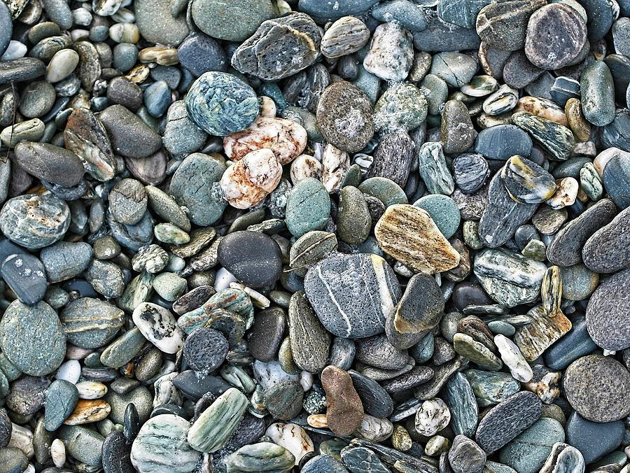 Rocks on Beach 2 - New Zealand Photograph by Steven Ralser