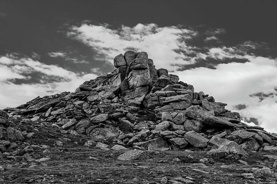 Rocks On Stormy Peaks Pass Photograph by Kelly VanDellen