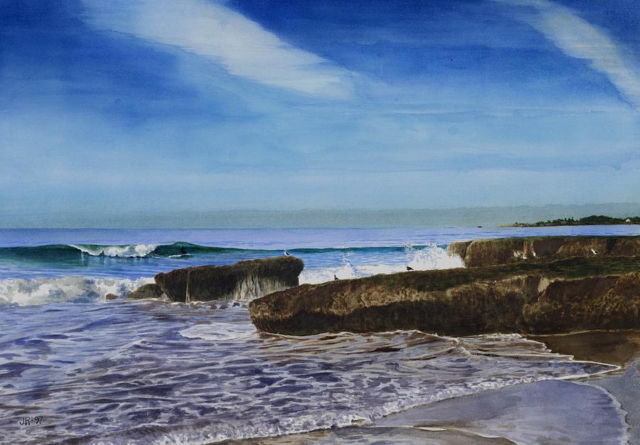Wave Painting - Rockview Street by James Robertson