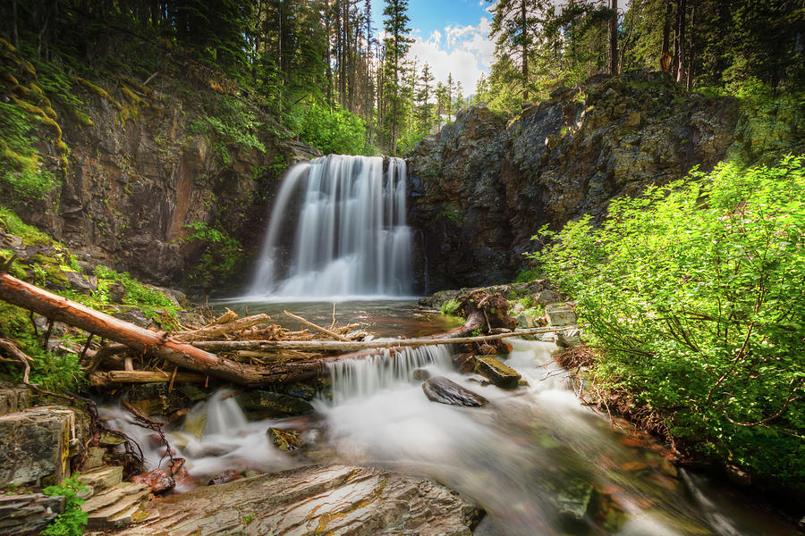 Rockwell Falls, Montana Photograph by Loren R Miller - Fine Art America