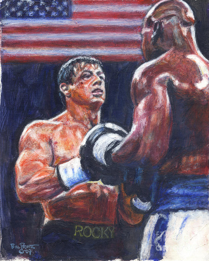 Rocky Balboa Painting by Bill Pruitt - Pixels