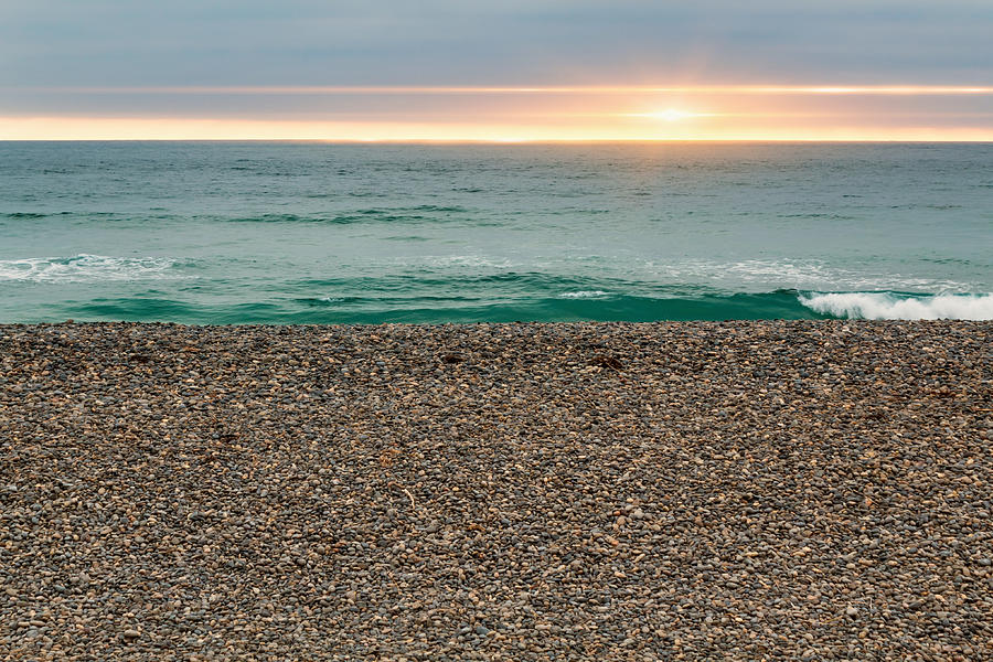 Rocky Beach 3 Photograph by Alison Frank