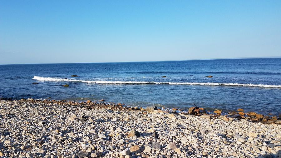 Rocky Beach at Montauk Point State Park Photograph by Choi Ling Blakey ...