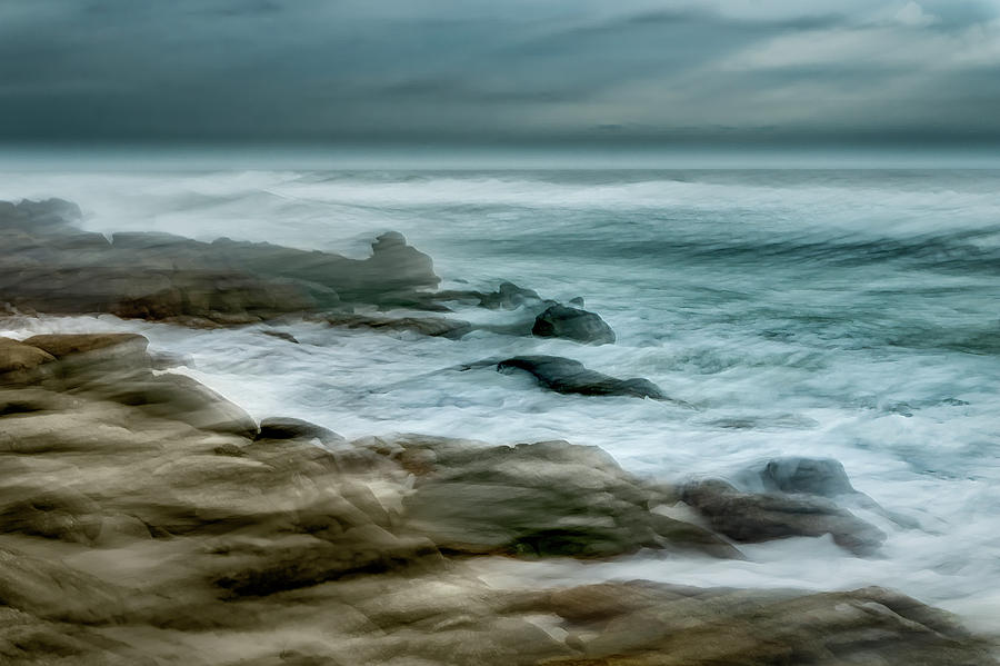 Rocky Coast in Florida by Charles LeRette Rocky Coast in Florida by Charles LeRette