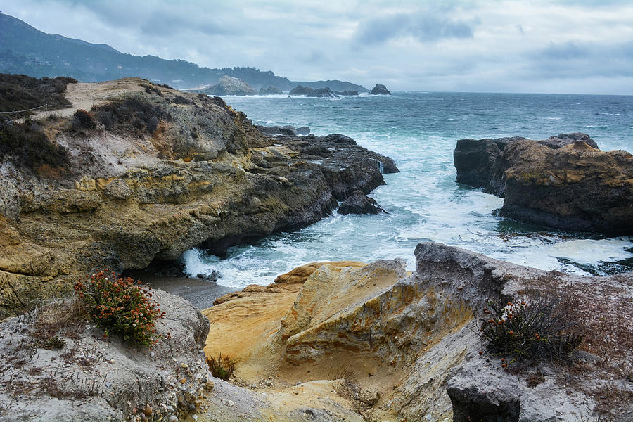 Rocky Coast Point Lobos Photograph by Kyle Hanson