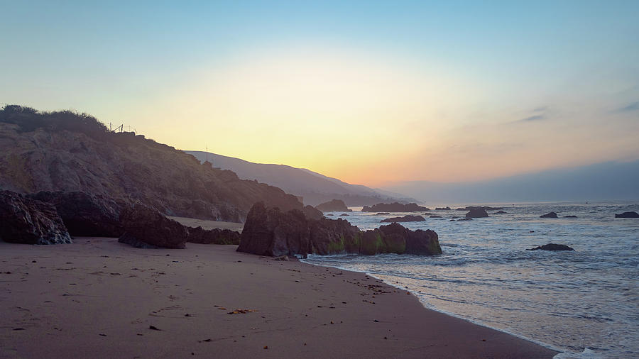 Rocky Coast Sunrise Photograph by Matthew DeGrushe