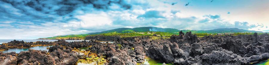 Rocky Coast in Terceira Azores Photograph by Marco Sales