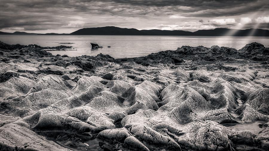 Rocky dune beach Photograph by Bradley Morris