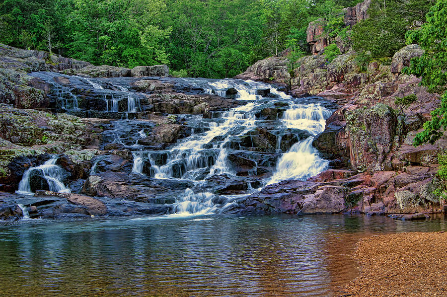 Rocky Falls Photograph by Cricket Hackmann