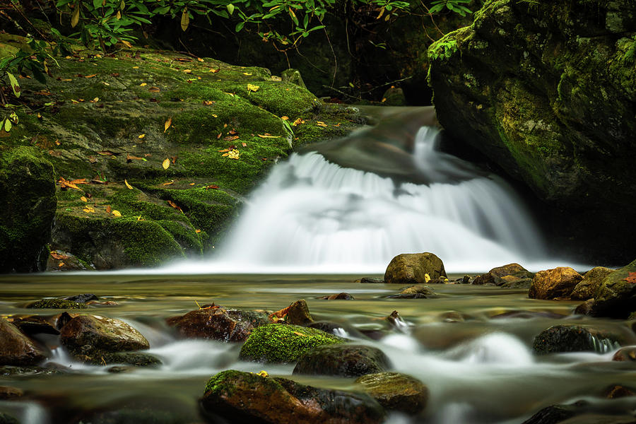 Rocky Fork Upstream Photograph by Allen Tweed - Fine Art America