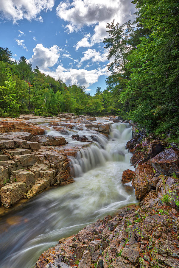 Rocky Gorge in the White Mountain National Forest Photograph by Juergen Roth