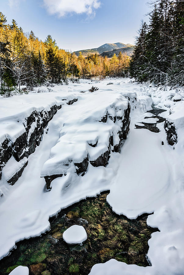 Rocky Gorge Winter Photograph by Michael Hubley