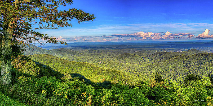 Rocky Knob Overlook Photograph by Dale R Carlson