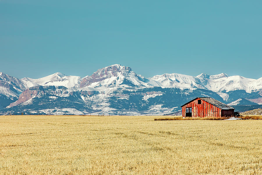 Rocky Mountain Barn Photograph by Todd Klassy